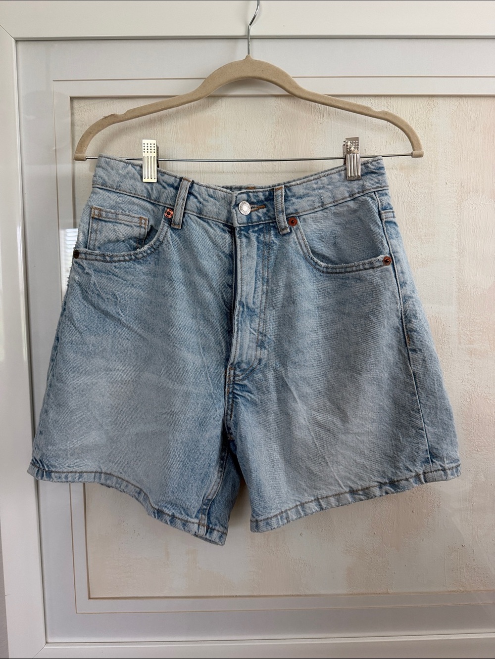 Zara high waisted shorts